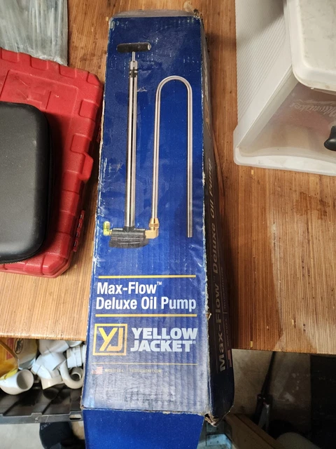 YELLOW JACKET 77930 Oil Pump - White