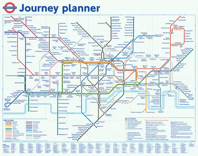 LONDON UNDERGROUND QUAD Royal Poster Tube Map May 2010 £9.99 PicClick UK