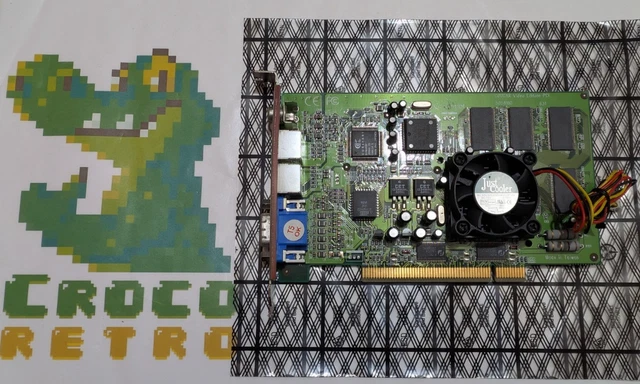 Carte Graphique PROLINK Riva TNT2 M64 32 Mo – PCI – Très Rare