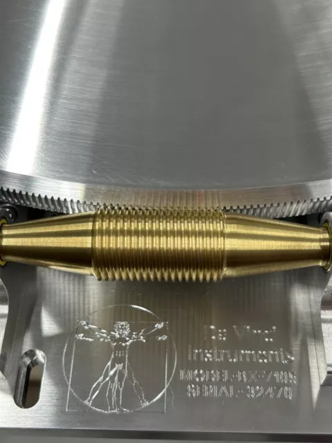 Massive 720 Teeth Aluminum / Brass Telescope Worm Gear Set 720:1 Ratio New ! !