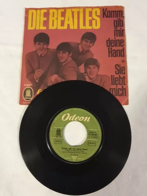 The Beatles-Komm gib mir deine Hand 7 PS-Sie liebt mich-1964 Germany-Odeon 22671