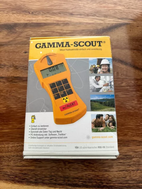 geiger counter nuclear radiation detector Gamma Scout