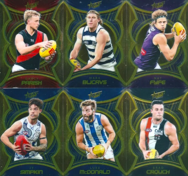 2024 AFL SELECT footy stars luminous superstars you choose your card