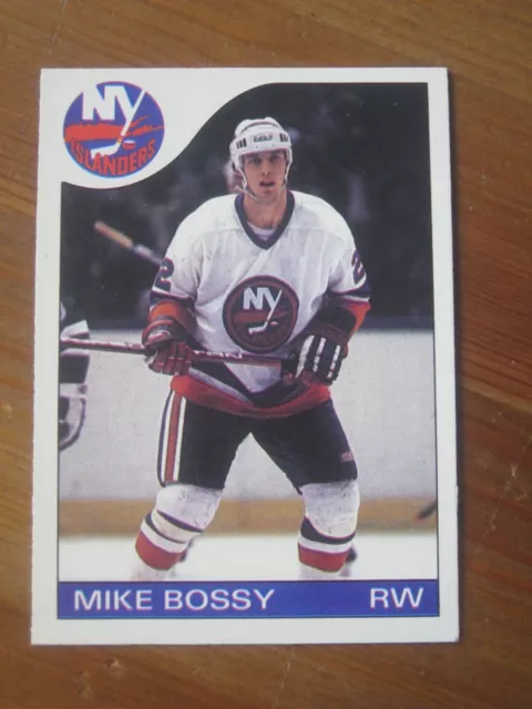 1985 86 OPC O Pee Chee #130 Mike Bossy New York Islanders Hall of Fame  ZH3