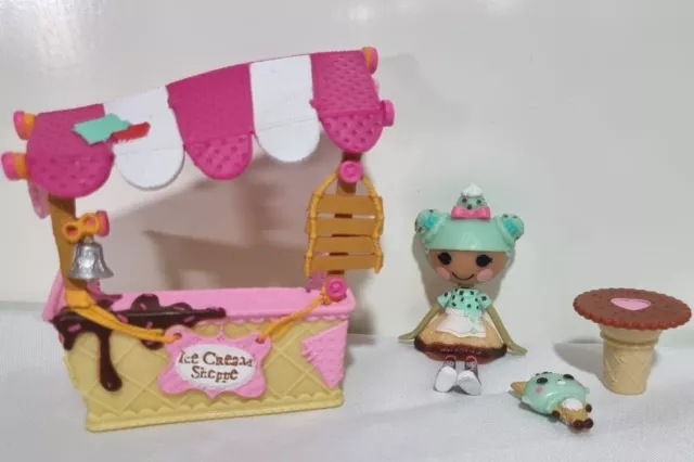 MINI LALALOOPSY SCOOPS SERVES ICE CREAM Doll Accessories Set Toy