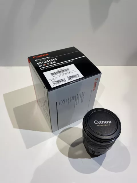 Canon 24mm f/1.4 L USM EF-Mount Lens, Exceptionally Nice.