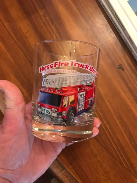 1996 Classioc Truck Series 1986 Hess Fire Truck Bank Glass