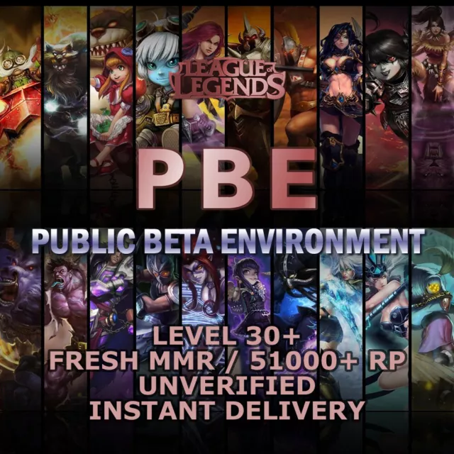 League of Legends PBE 🏆 100,000 RP FREE 🏆 ALL CHAMPIONS SKINS ✔️ LOL