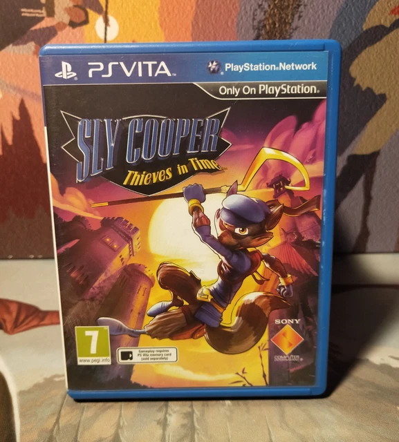 Ps vita sly cooper store thieves in time