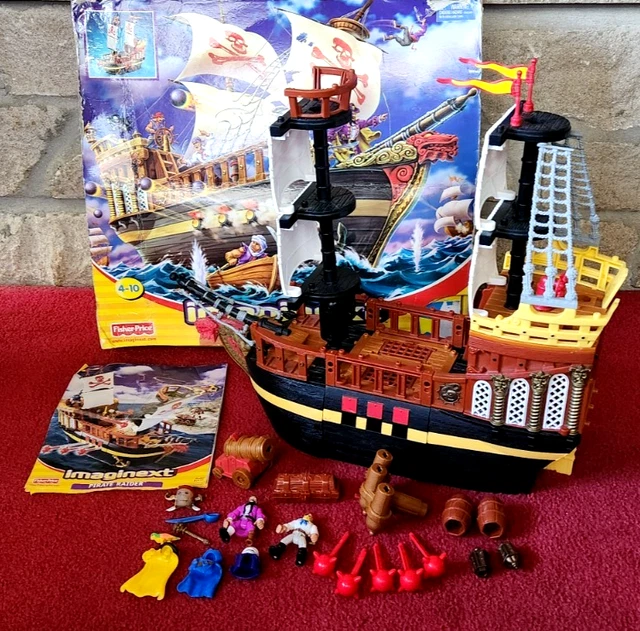 Imaginext Activity IMAGINEXT PIRATE RAIDER - Fisher Price Activity Set - B1472 Plus ...