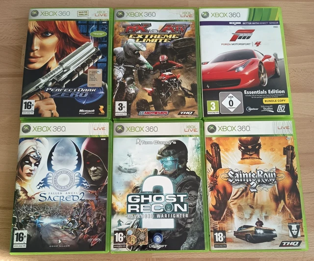 Lot De 10 Jeux Xbox 360 En Français - Pal, Boîtes Et Notices Incluses, En Très Bon état Pour Collectionneur