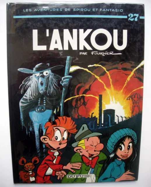 Spirou - L'ankou - 1977 - Dedicace + Dessin Fournier