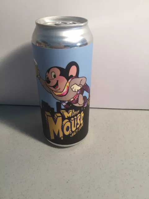 Micio Mouse -  Mighty Mouse Beer Cartoon Can