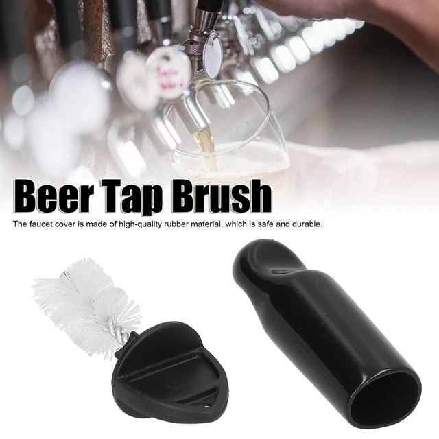 5Pcs Brosse Pour Robinet De Bière + 5Pcs Capuchon De Robinet De Bière Pressio FR