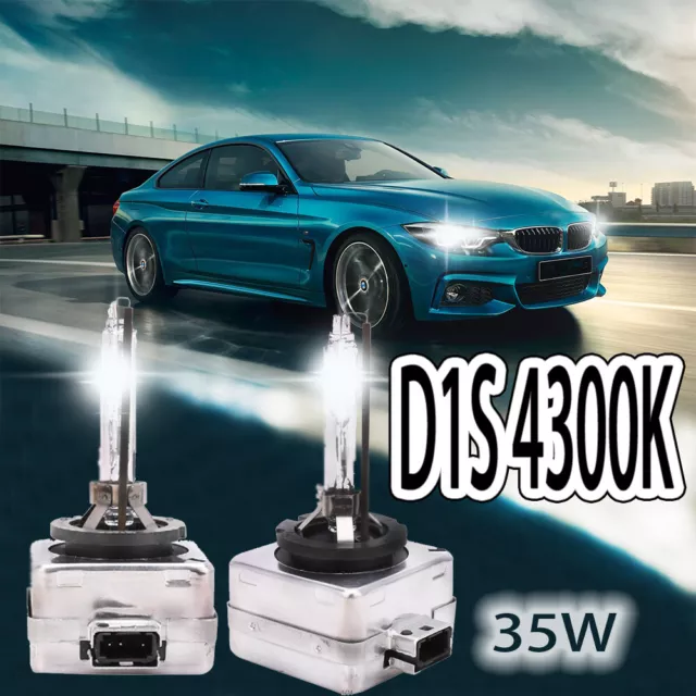 D1S Xenon Brenner 2er-Set 4300K 35Watt Leuchten Leuchtmittel mit E-Prüfzeichen