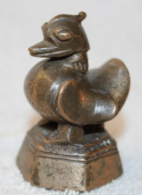 Antique Burmese Burma Opium Weight Bird 2 inches tall
