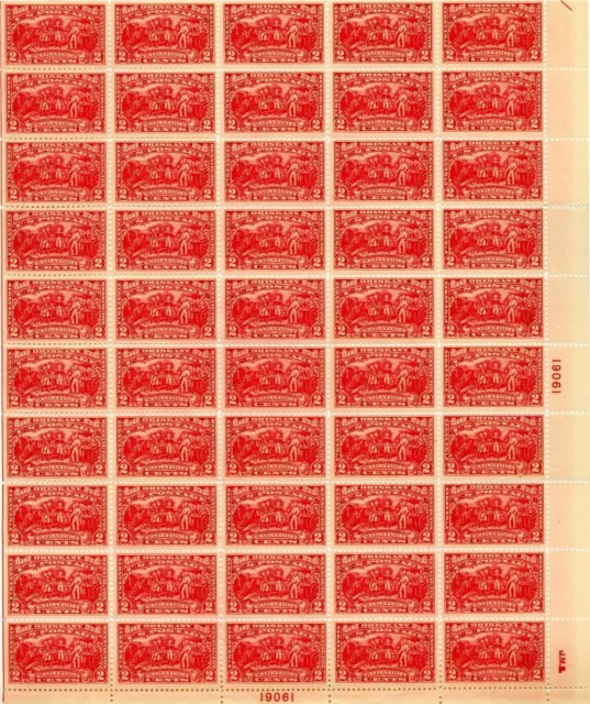 Scott #644 Stamp Sheet - Burgoyne Campaign Issue - Stamps