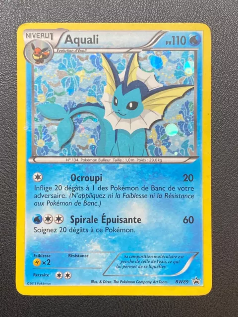 Pokemon Cards Fr N&B Promo - Aquali Bw89 Holo - Tbe