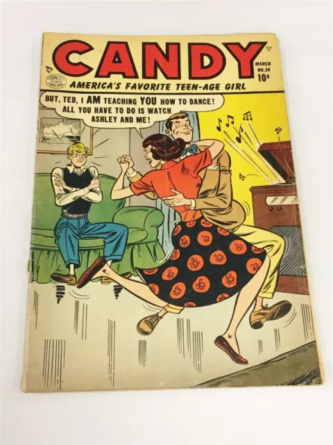 1953 Candy Issue #36 Comic Book Very Good Complete