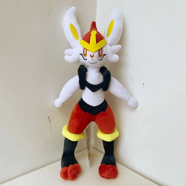 POKEMON CINDERACE PLUSH 40cm Soft Toy Teddy £16.99 - PicClick UK