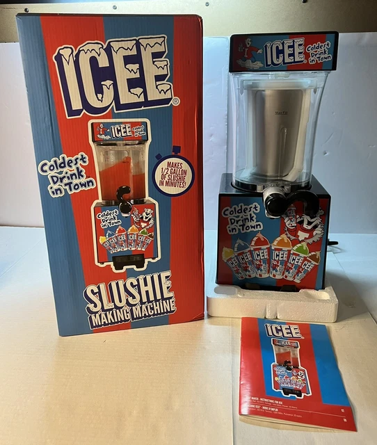 iscream Genuine ICEE Brand Counter-Top Sized ICEE at Home Slushie Maker