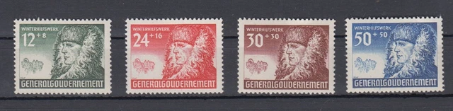 Generalgouvernement, Nr. 59-62, postfrisch