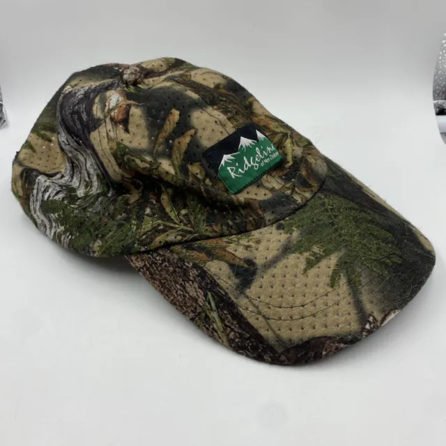 Ridgeline New Zealand Hunting Hat Realtree Camouflage Cap Adjustable Strapback