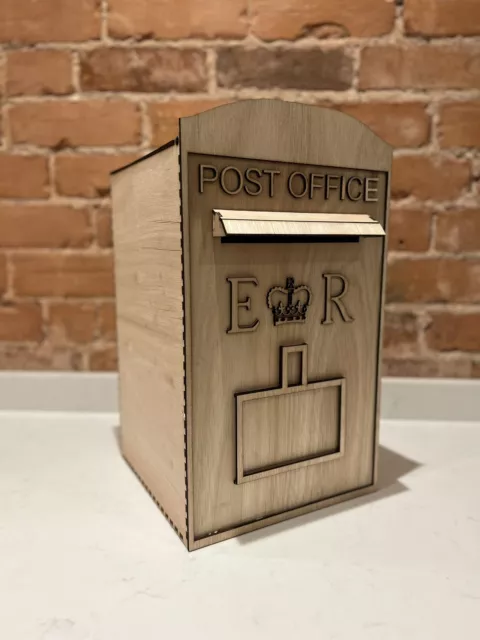 Wedding Post Box - FREE Customisation - Wood NOT MDF - Brand New 2023 ReDesign!