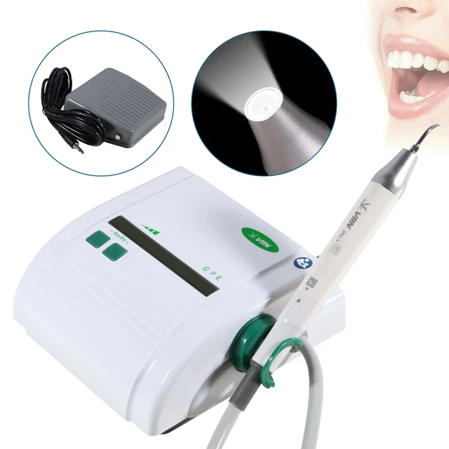 Détartreur Ultrasonique Dentaire LED Avec Pièce à Main Et Embouts - Compatible EMS WOODPECKER A8 - Neuf