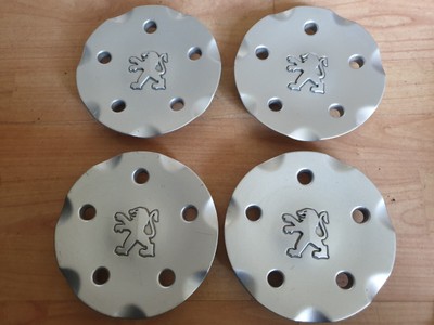 Anthra Matt 1611722580 Genuine Peugeot 208 Alloy Wheel Centre Caps 