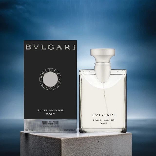 Bvlgari Pour Homme Soir 100ml Herren Parfums EDT Eau de Toilette Spray Neu