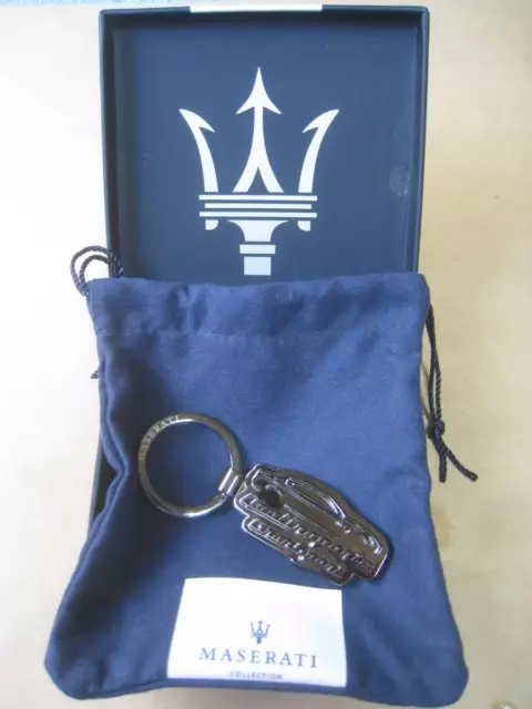Maserati Original Quattroporte Key Ring with bag BOX from japan