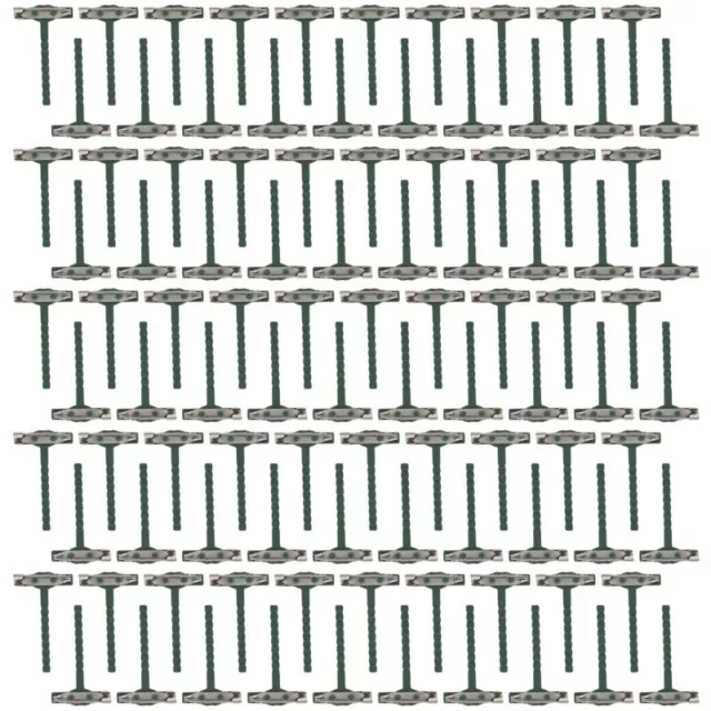 100 clips de corsé de boda ojal flores corsé verde