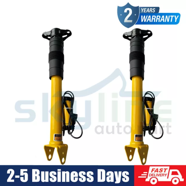 Pair Rear L+R Shock Struts Assembly w/Electric For Jeep Grand Cherokee SRT 12-15