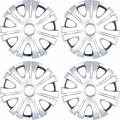 4 X Wheel Trims Hub Caps Wheel Covers Fits Renault Megane Kangoo Clio 15" R15