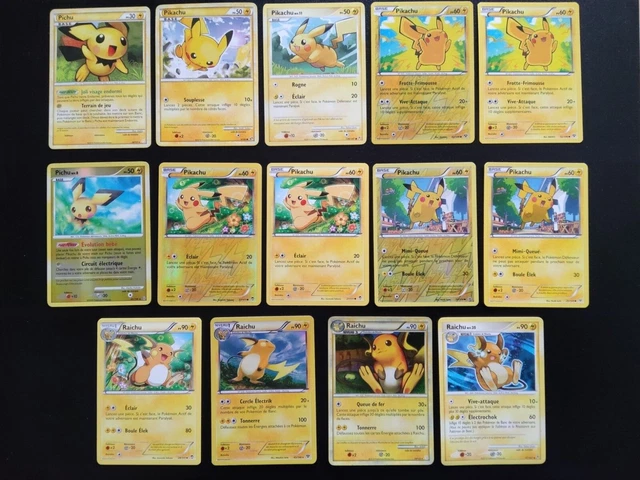 Lot De 20 Cartes Pokémon Allemandes + 1 Carte Rare V Ou VMax - Pikachu, Séries Soleil/Lune Et Épée/Bouclier
