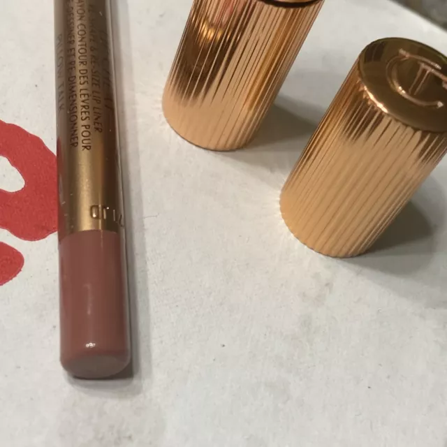 Charlotte Tilbury Pillow Talk Mini Matte Revolution Lipstick & Lip Cheat Liner 2