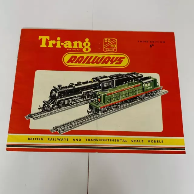 Tri-ang Railways OO HO Gauge 3rd Edition Catalogue 1957