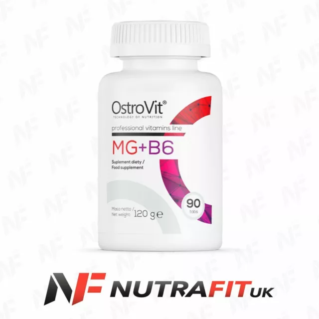 OSTROVIT MG+B6 magnesium vitamin B6 regeneration fatigue recovery 90 tabs