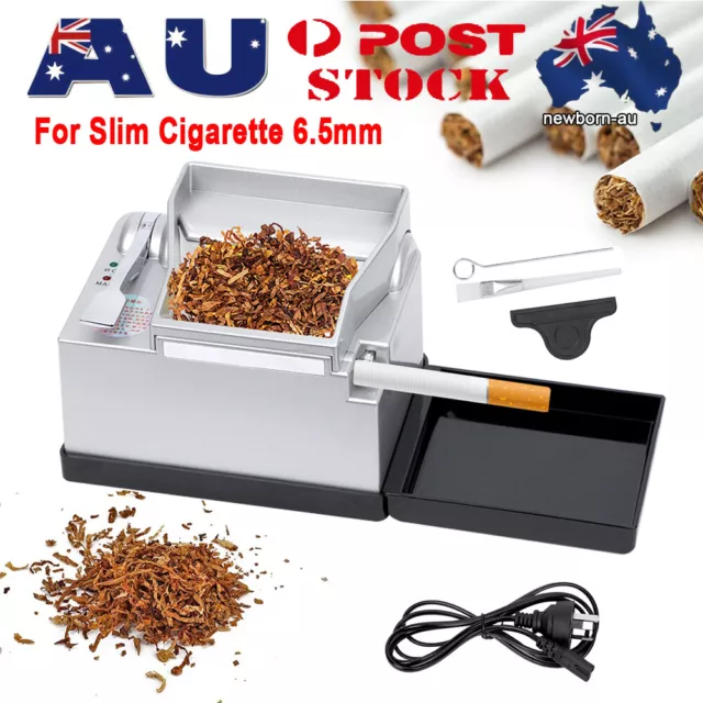 6.5mm Ultra Slim Automatic Cigarette Rolling Machine Electric Tobacco Injector