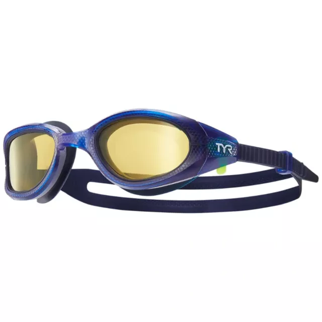 TYR Special Ops 3.0 Lunettes de natation polarisées pour adulte Bleu marine