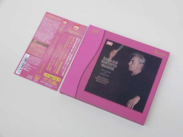 Esoteric Karajan Wagner Orchestral Works Super Audio Cd