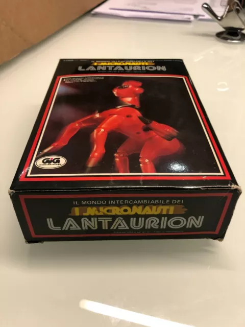 Micronauts Micronauti Lantaurion GIG King Atlas dead stock MIB in box.