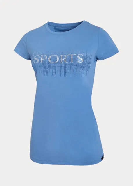 SCHOCKEMÖHLE SPORTS T SHIRT LENA STYLE, Cloud Blue, Size M, As New, Worn Once