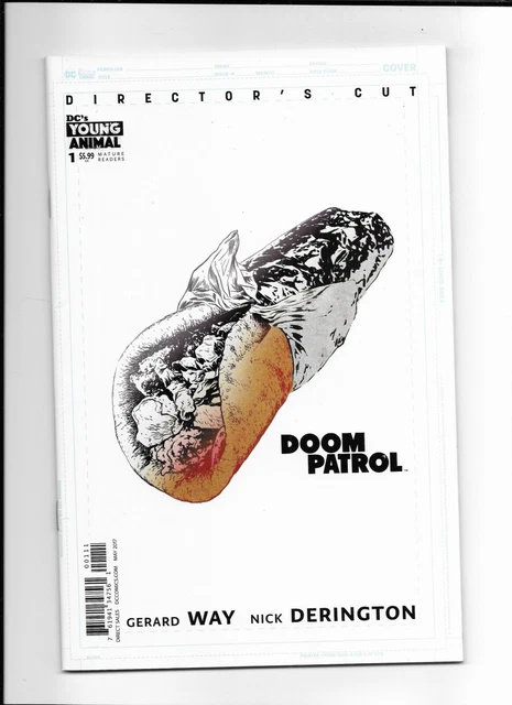 Doom Patrol #1 Directors Cut - DC Young Animal 2016 1st Casey Brink - Gerard Way