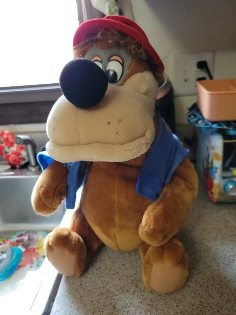 Vintage Disney Song of the South Brer Bear Plush 14 Inch Sears Exclusive