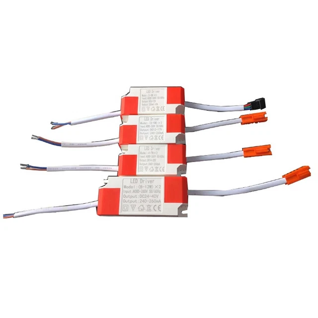 Alimentation LED Driver 12V 3W à 50W - Transformateur Compact Pour Ruban LED, Plafonnier, Classe A