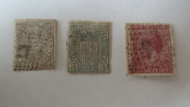Spain Stamps 1874-75