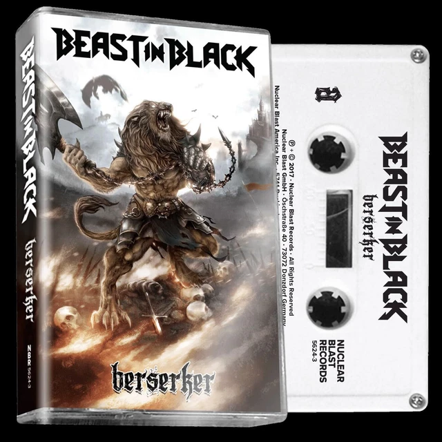 BEAST IN BLACK Berserker - White (Cassette) EUR 19,06 - PicClick FR