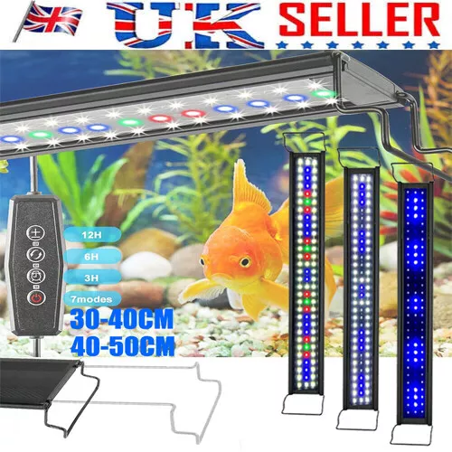 Aquarium Fish Tank Light Over-Head Full Spectrum Plant Lighting Lamp Brightness